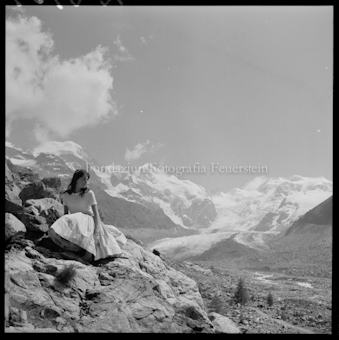 Morteratsch Blick auf Bernina