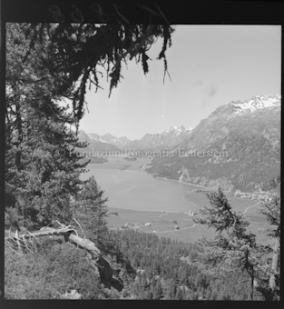 Landschaftsaufnahme mit See