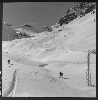 Skigebiet und Skilift