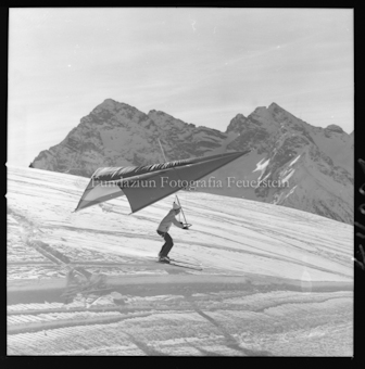 Winter, Drachenflugschule, Bad Scuol-Tarasp-Vulpera