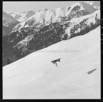 Winter, Drachenflugschule, Bad Scuol-Tarasp-Vulpera