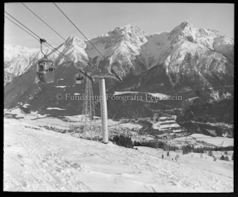 Gondelbahn im Winter