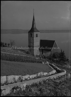 Ligerz, Kirche, Bielersee, Kanton Bern