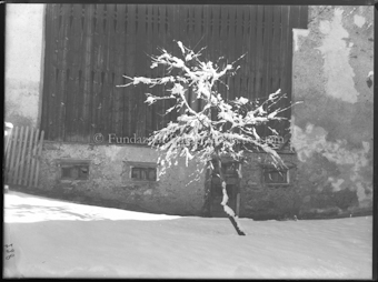 Wintermotiv in Scuol