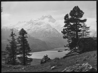 Piz Margna von Sils aus