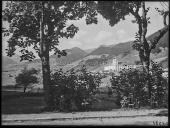 Disentis vom Park aus