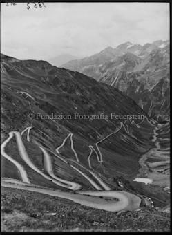 Stelviostrasse von der Ferdinandshöhe (Stilfserjoch)
