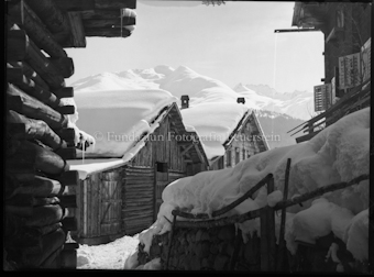 Disentis, Wintermotiv bei der Acletta