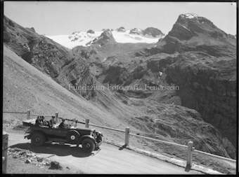 Stelviostrasse gegen Bormio