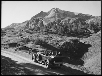 Ofenpasshöhe, Ortlergruppe mit Auto