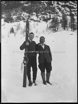 Berninaschanze Walti und Kaufmann zwei Platten