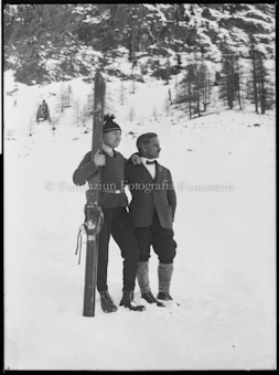 Berninaschanze Walti und Kaufmann zwei Platten