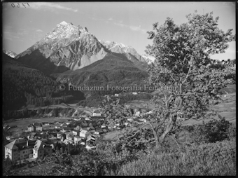 Scuol mit Pisoc von Spital aus