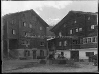 Dorfplatz in Brigels