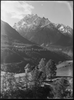Pisocgruppe Herbststimmung, vom Wege Sent aus