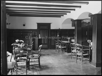 Flims Vestibül von der Dependence Waldhotel Flims