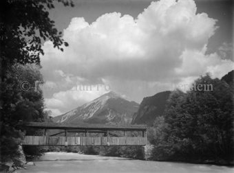 Alveneu Bad, Brücke über die Albula
