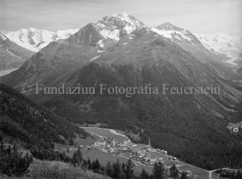 Schafberg, Blick auf Pontresina