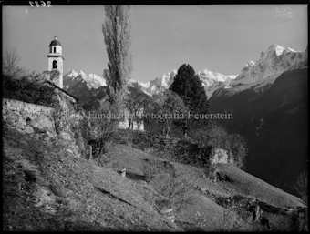 Bergell Soglio Dorfeingang