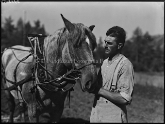 Gute Kameraden Hermann Vital mit Ross
