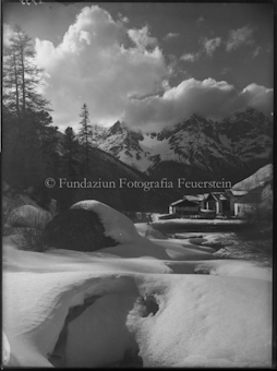 Winter S-charl Dorf, mit Pisocgruppe