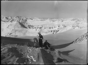 Winter S-charl Fuorcla Sesvenna Blick gegen Oetztal