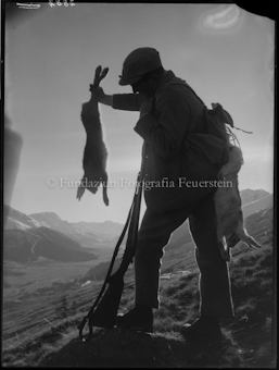 Sommer Zuoz Jagdb. Mit Zehnder Jun. (Has)