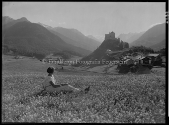 Schloss Tarasp, Blumenwiese (Ursula Gilli)