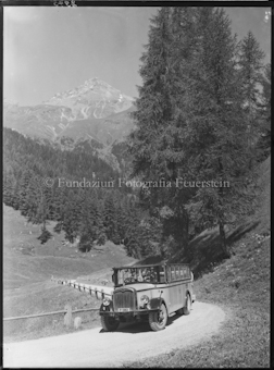 Postauto Julier bei Bivio