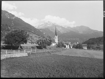 Oberhalbstein, Savognino, Dorfeingang