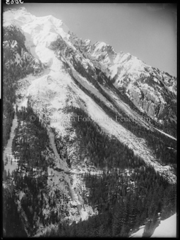 Weinberg Strada, Lawinenzüge, Aufnahme für Kanton
