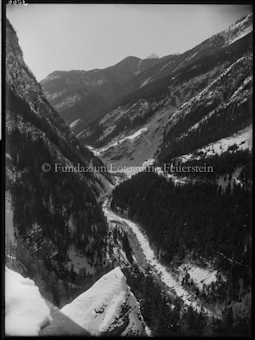Weinberg Strada, Lawinenzüge, Aufnahme für Kanton