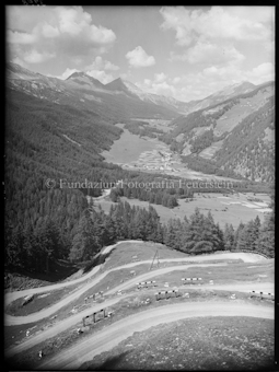 Oberpost Umbrailstrasse, Blick auf Münstertal