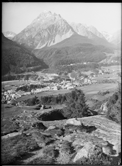 Scuol und Vulpera mit Pisoc ob Spital weg
