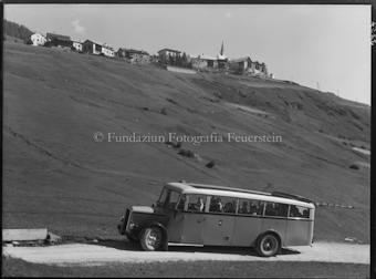 Autopost Scuol Guarda bei Guarda