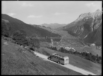 Autopost Scuol Sent Val Sinestra mit Remüs
