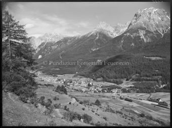 Scuol Aussicht von Fopas aus