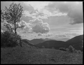 Tessin Blick von Alp Agra gegen Malcantone