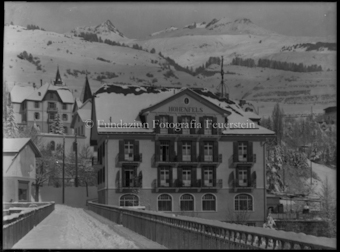 Scuol, Hotel Hohenfels, Winter