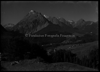 Landschaft mit Dörfer