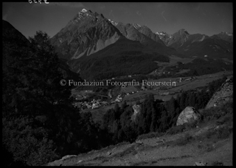 Landschaft mit Scuol