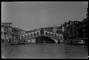 Venedig, Kanal mit Rialtobrücke