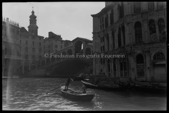 Venedig, Kanal mit Rialtobrücke