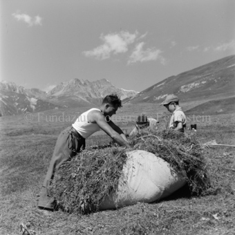 Bezeichnung Hülle: Bauern, Alltag, Brauchtum, Ernte, tägliches Brot, Bauernarbeit, Alpfahrt