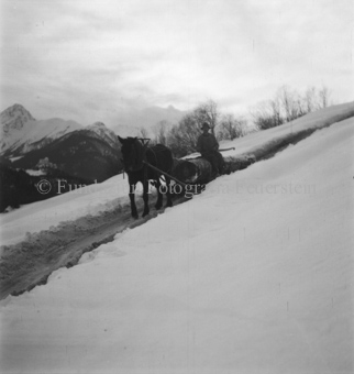Bezeichnung Hülle: Bauern, Alltag, Brauchtum, Holzarbeiten im Winter