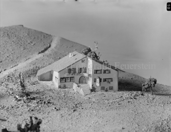 Modellaufnahmen Häuser Trü Scuol, einzelnes Haus
