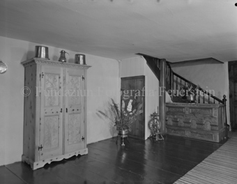 Interieur Olga à Porta, hinten Treppe