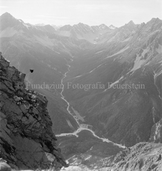Serie: Nationalpark, Arvenwald, Bezeichnung Hülle: Nationalpark, Nationalpark Arvenwald mit Personen, Val Mingèr; Nationalpark Til Rieser