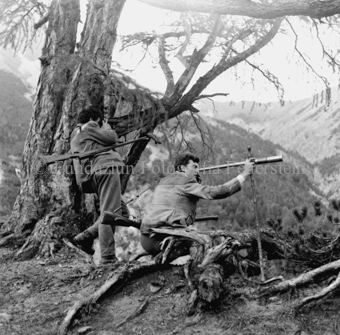 Album «Wild» Nr. 2, Serie: Gemsjagd