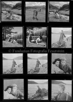 Film Graubünden, Werbung mit Models in verschiedenen Situationen